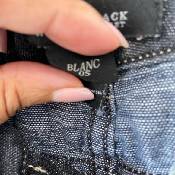 HIGH-RISE‎ SCULPT STRAIGHT CROP JEANS Blanc OS White House Black Market - Picture 4 of 7